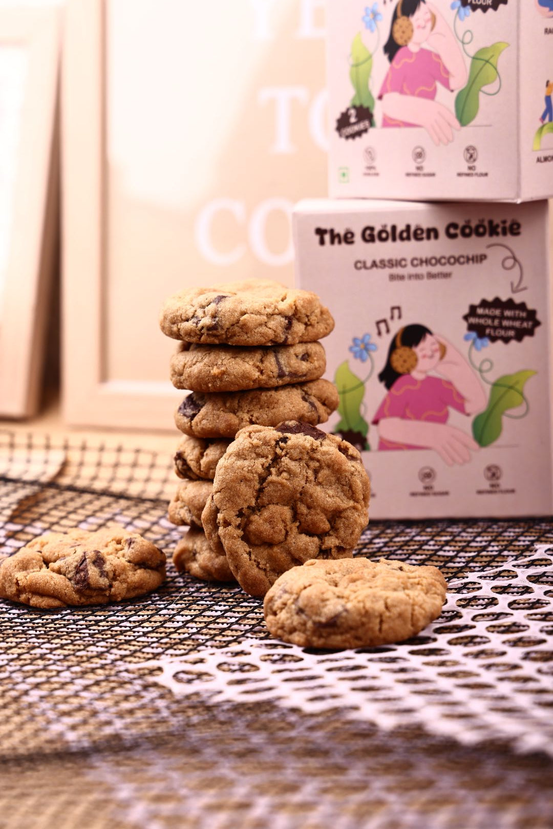 Whole Wheat  Chocochip Cookie